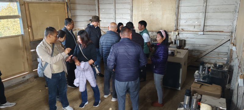 Hon_ble_Advisor_Agriculture_Visit_Yurhu_food_processing_unit_pungro_village